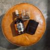 Whiskey & Tobbaco Set Chivas Regal 15 Y Flachmann Glas branded