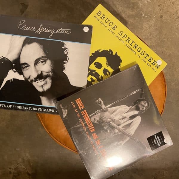 Bruce Springsteen Vinyls – Limited Box Live WGOE Radio Roslyn Main Point