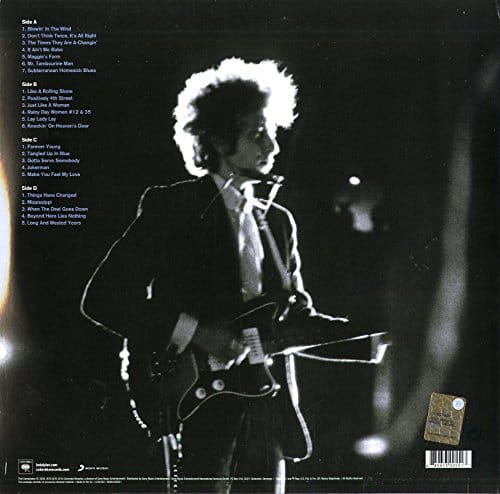 Bob Dylan The Essential Doppel Vinyl Rückseite